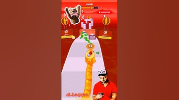 Snake Run 🐍 Race Gameplay 😮(Lvl-87) #shorts #snakerunrace #sdmixergamers