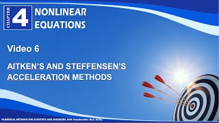 CHP4V6 Aitken's and Steffensen's Acceleration Methods