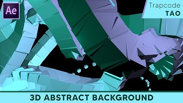 ✅Seamless 3D Abstract Backgrounds in Trapcode Tao | After Effects Tutorial | Free Project