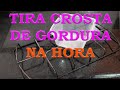 TIRA CROSTA DE GORDURA DA GRADE DO FOGÃO NA HORA