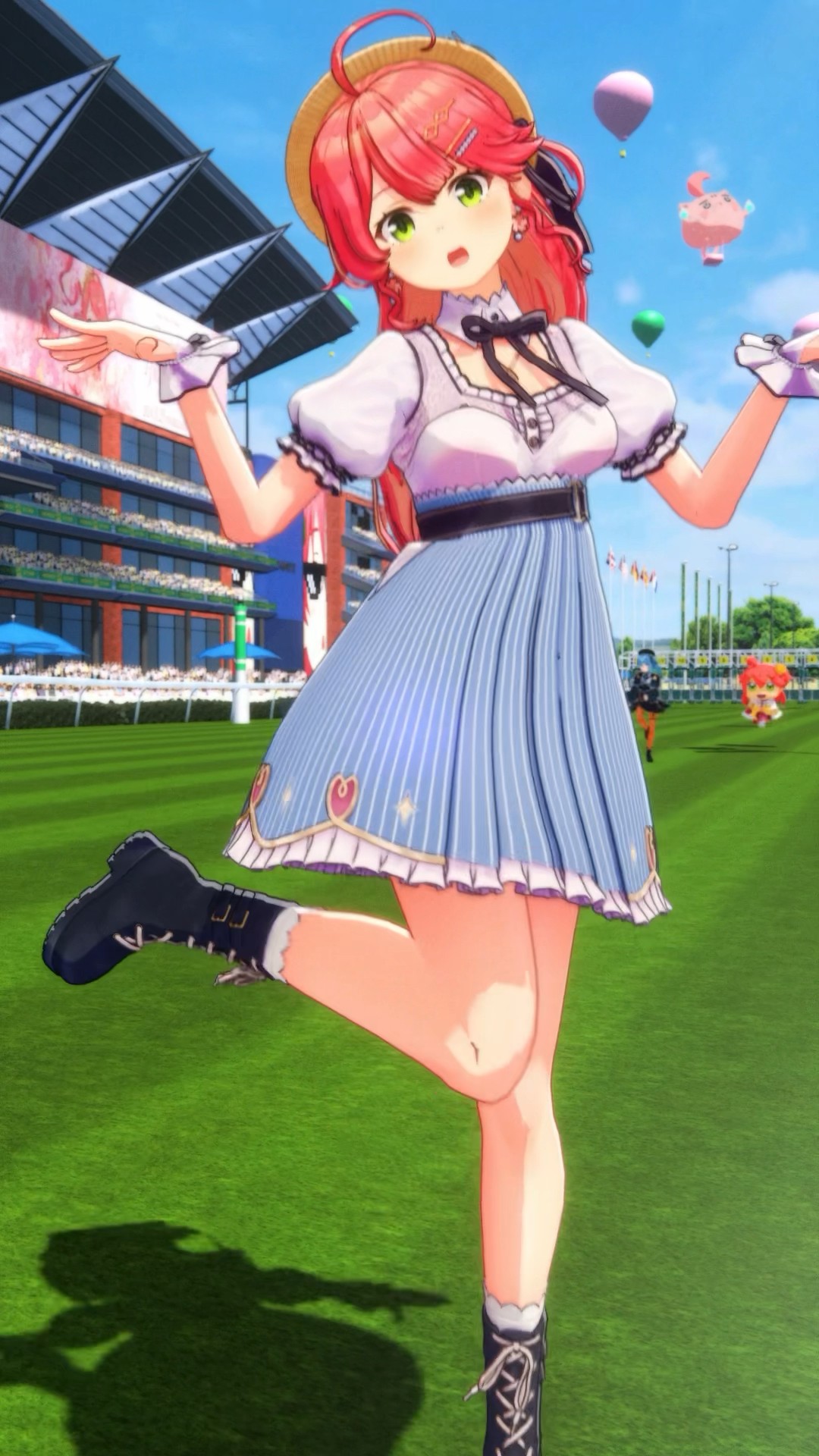 ホロ娘⁉️?競馬場で #DAIDAIDAIファンタジスタ 踊ってみたにぇ? #shorts
