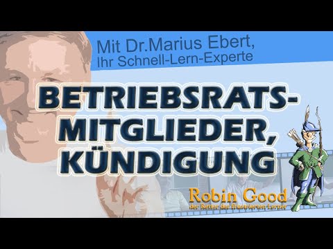 Betriebsratsmitglieder, Kündigung - YouTube