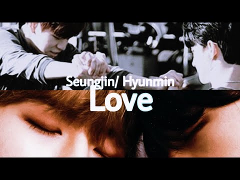 Hyunmin/seungjin moments tension 💕😳 -사랑- Hyunjin + seungmin