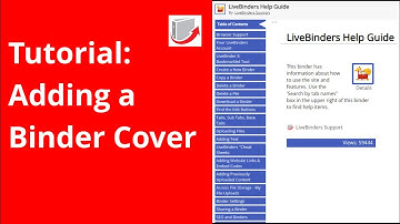 Virtual Binders: Adding a Binder Cover