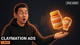 Make AI Claymation Ads in ONE Shot