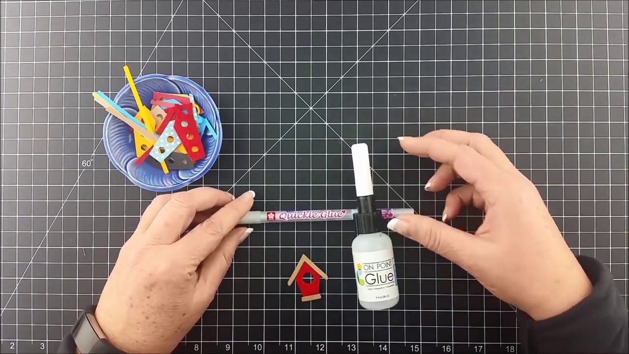 Build a Birdhouse Cutting Dies by Technique Tuesday paper mache