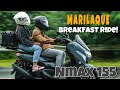 Breakfast ride at yeyis  tanay rizal  marilaque  nmax 155 v2