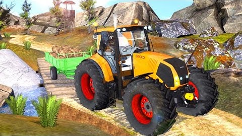 Real Tractor Trolley Cargo Farming Simulation Game - Android gameplay