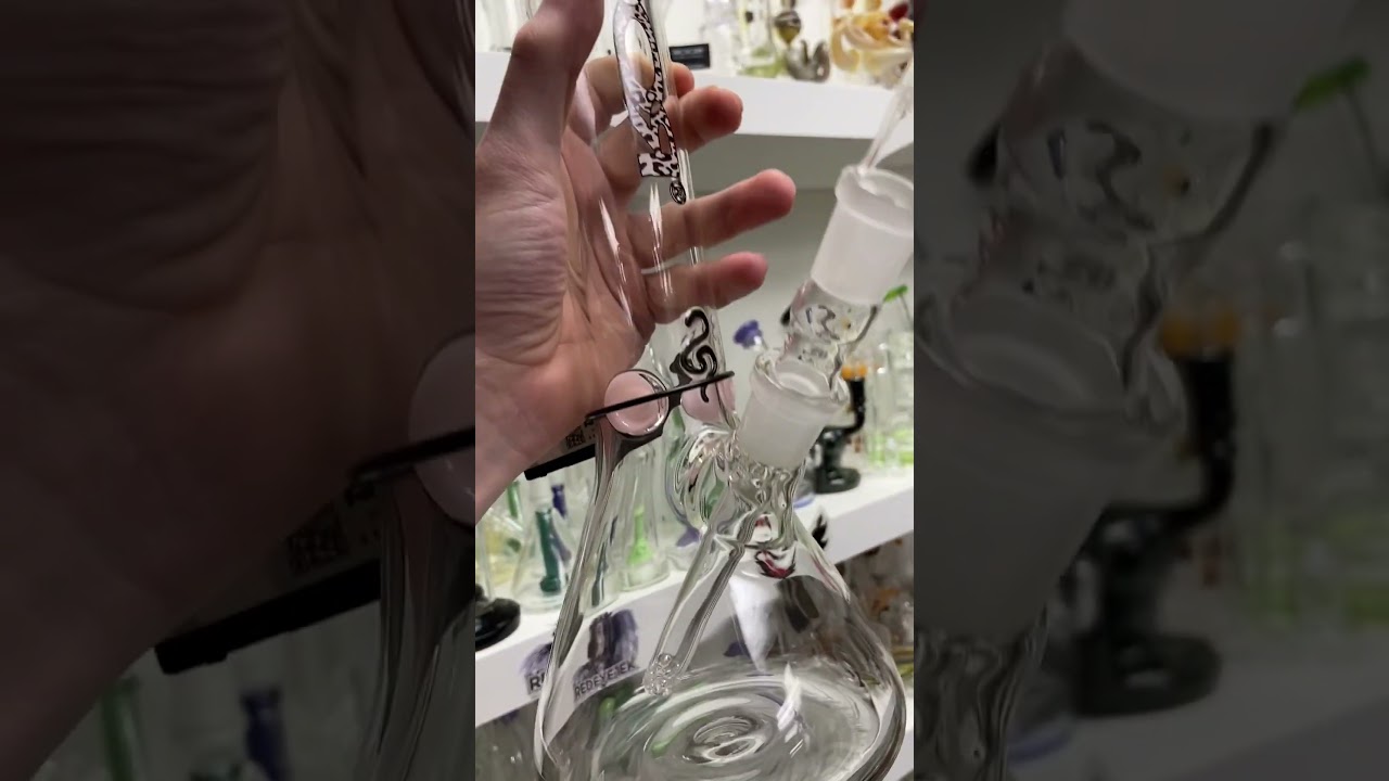 Roor Germany Pink leopard beaker