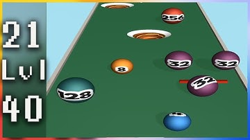 Runner Merge Balls 2048 - Gameplay Walkthrough - Levels 21-40