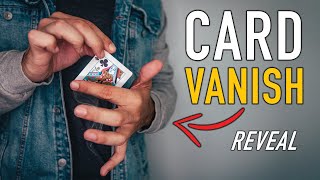 Make A Card VANISH At Your Fingertips !! - Rub-A-Dub tutorial ft. Chris Mayhew