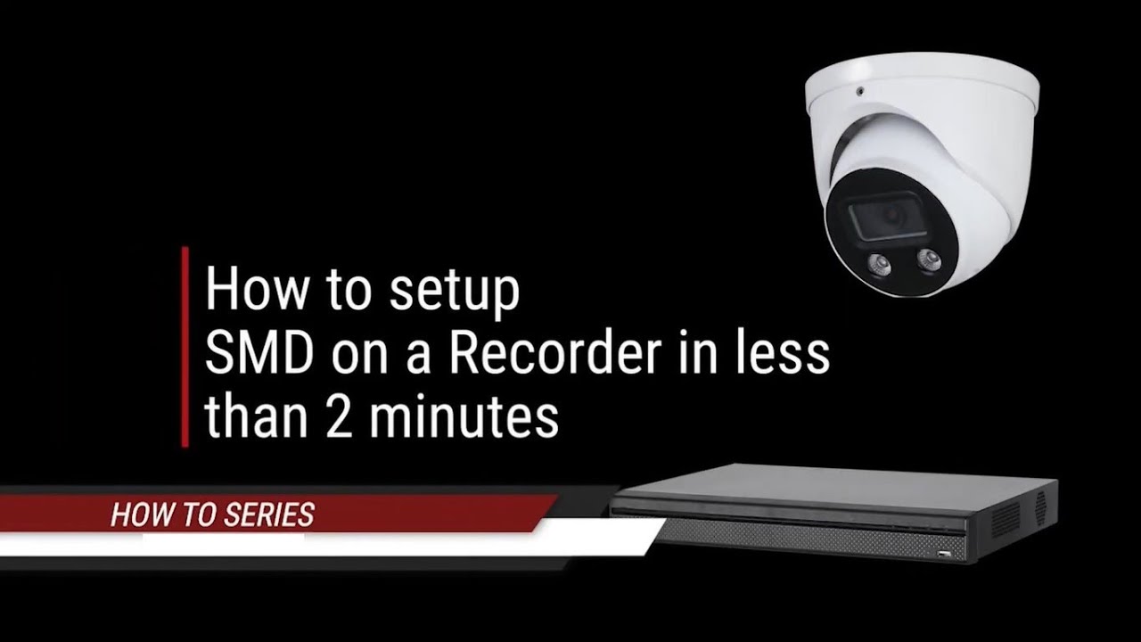 Recorder Set Up DBase - How to set up SMD on a recorder in less than 2 minutes - YouTube