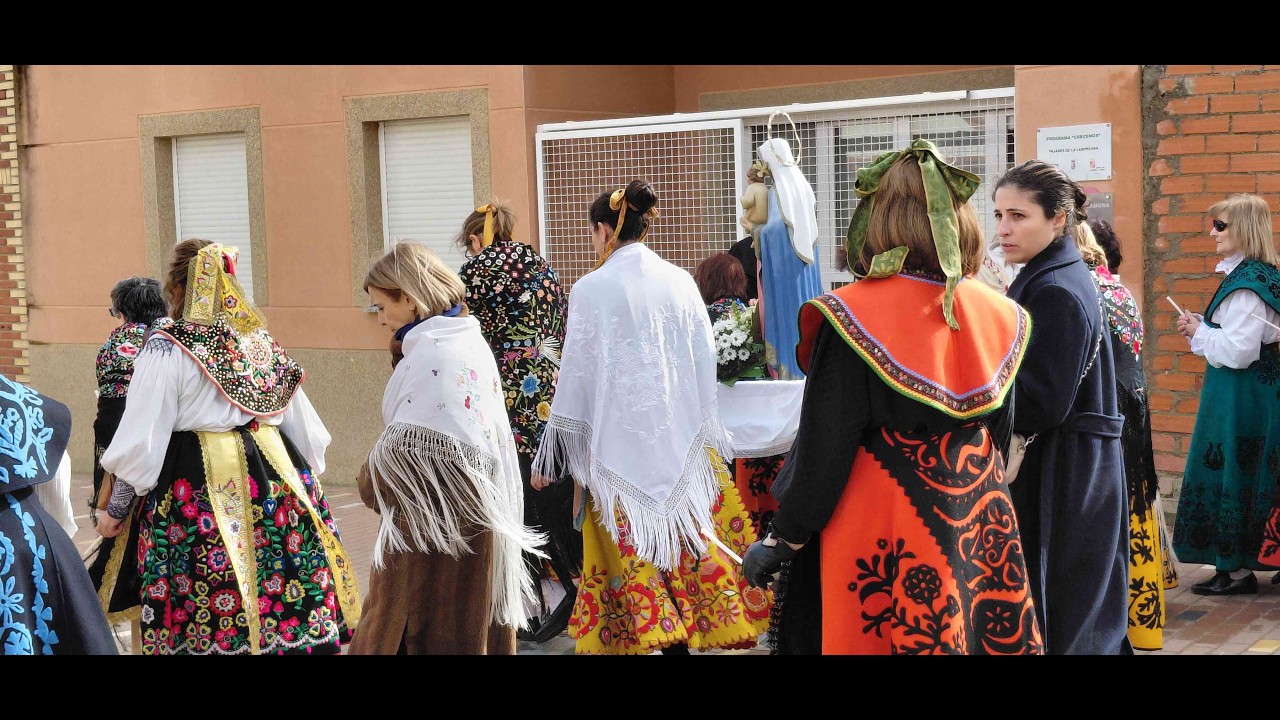 Águedas 2026. Pajares de la Lampreana. Buen barullo