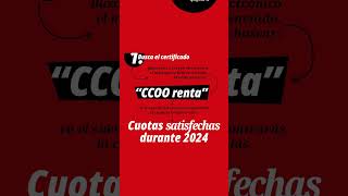 Tu cuota te da más: renta 2024 Tu cuota te da más: renta 2024