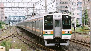【走行音】モハ210-12（MT61外扇型） 小田原→東京 '92.10.17