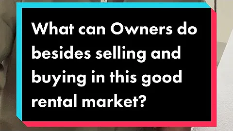 What can Owners do besides selling and buying in t...
