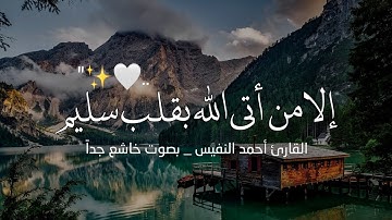 {ولا تخزني يوم يبعثون} تلاوة مؤثرة تريح القلب والعقل