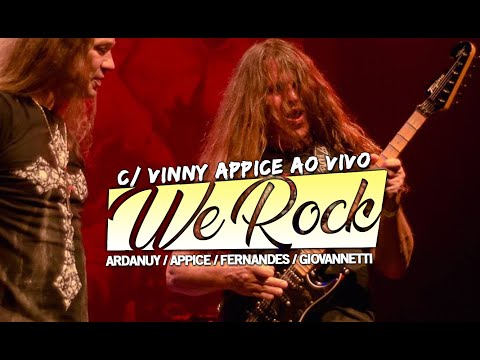 We Rock (Ronnie James Dio) c/ Vinny Appice e Edu Ardanuy ao vivo