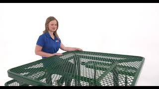 Belson Outdoors® - E-Series Square Steel Picnic Tables