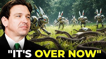 Florida Released HUNDREDS of Robotic Rabbits To Kill Pythons — What They Filmed Is Unreal