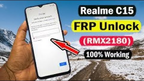 Realme C15 (RMX2180) Frp Bypass Android 10 Without Pc 2022 Bypass Remove Google account New easy met