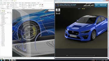 Creo Car Tutorial - WRX STI 2014
