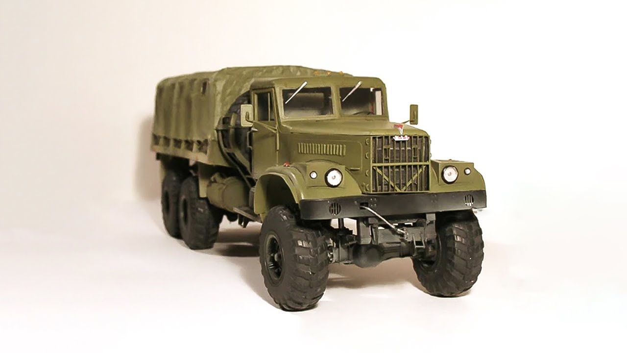 [Papercraft] Kraz-255B (КрАЗ-255) Paper Model | Assembly Instruction ...