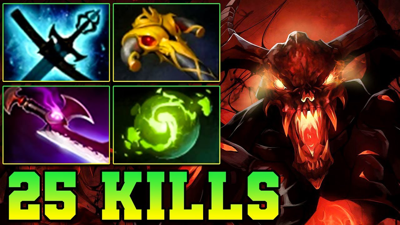 7.40 26 Kills Shadow Fiend Dota 2 ! SF Dota 2 Mid Lane Carry Gameplay Build Guide 7.39