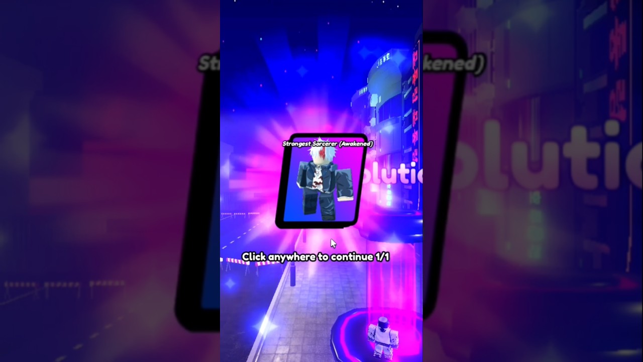 Just getting evo gojo in sorcerer tower defense