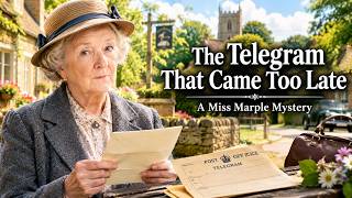Miss Marple & The Telegram That Came Too Late  A Miss Marple Mystery