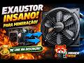 O melhor exaustor para ASIC de mineração chegou! 🚀