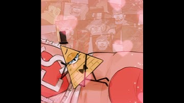 I did it I saved the town! #billford #billcipher #stanfordpines #fordpines #gravityfalls #animation