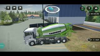 CONSTRUCTION SIMULATOR 3 #9 ( trasportando concreto para obra ) gameplay