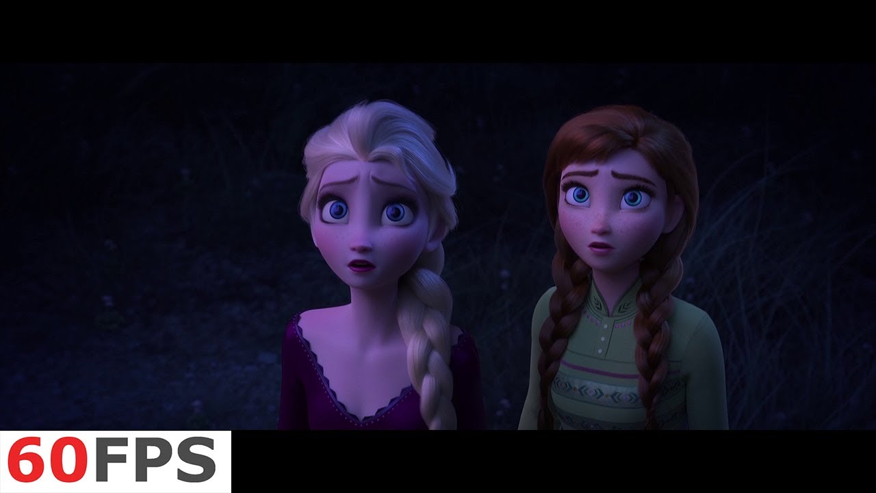 Frozen 2 - Clip: "Elsa Woke Up Magical Spirits" ||  1080 60 FPS