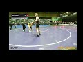 Conner McDowell (Escalon) vs Eden Stanton (bulldog mat club) cons 8 #2 Reno Worlds