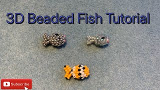 3D Beaded Fish Tutorial