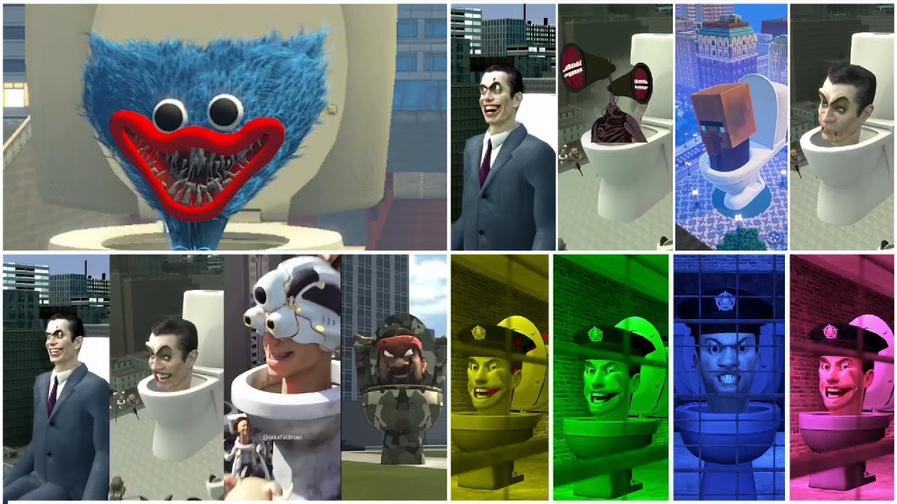 Skibidi Toilet Mega Battle