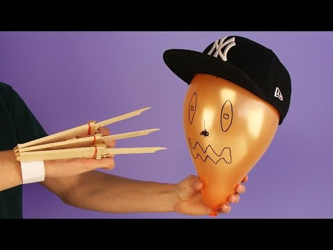 DIY Logan X-Men Wolverine Automatic Claws from 15 Popsicle Sticks
