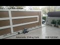 Automatic Sliding Gate operation