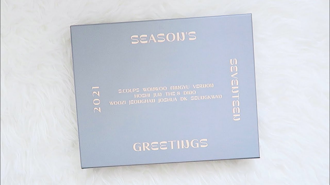 unboxing seventeen season's greetings 2021 💝 - YouTube