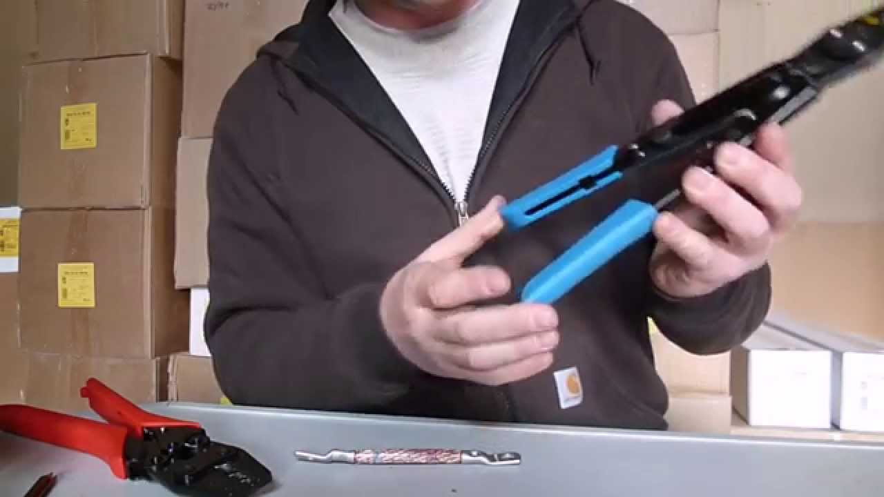 Сравнение пресс-клещей ПК-16 и ПК-16у торговой марки КВТ - YouTube