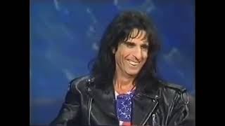 Alice Cooper interview with Aspel broadcast on ITV January 18th 1992