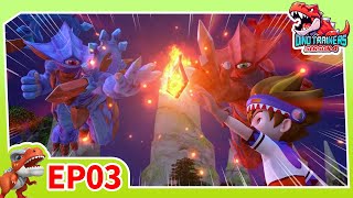 ⭐️New⭐️Dino Trainers Season 4 | EP03 Dino Megawarrior | Dinosaurs for Kids | Cartoon | Robot Hero