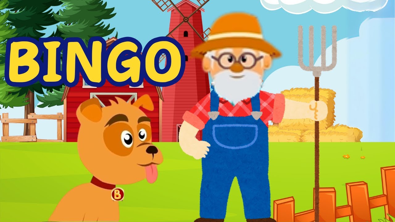 BINGO | Nursery Rhyme | Kids Songs | Sing Along with Lyrics | #rhymes # ...