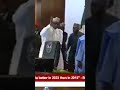 Former President Buhari Slaps His Chair While Moving Out Of Office Buhari President Viral Trendi