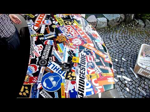 Golf 4 Sticker-Motorhaube