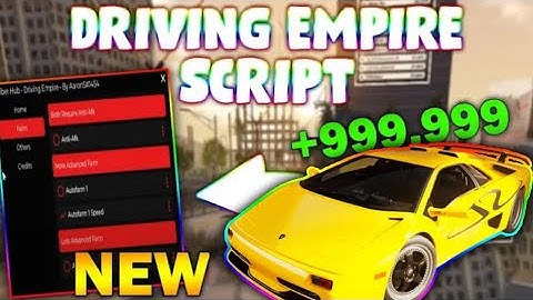 *NEW* Driving Empire Script (PASTEBIN 2025) ( AUTOFARM 160K IN 5 MINUTES, FAST SPEED)