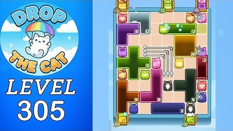 Drop The Cat Level 305 Walkthrough