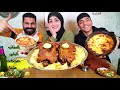 تحدى اكل البط المحشي مع طواجن مكرونه بشاميل والعقاب بقينا فرجه فى الشارع Eating Challenges