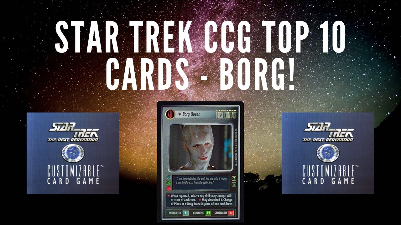 Star Trek CCG TOP 10 CARDS YouTube